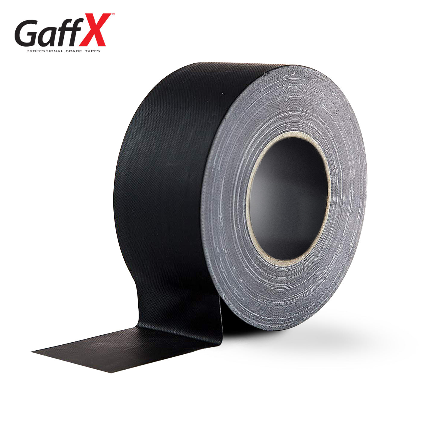 ProX XGF-360BLK 3 Inch Matte Black GaffX Gaffers Tape - 60 Yard Roll
