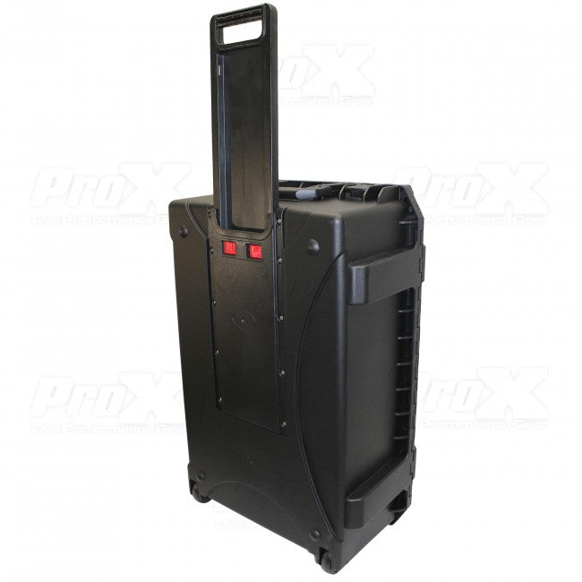 ProX VaultX Large Watertight Case W/Extendable Handle, Wheels and Pluck-N-Pak™ Foam