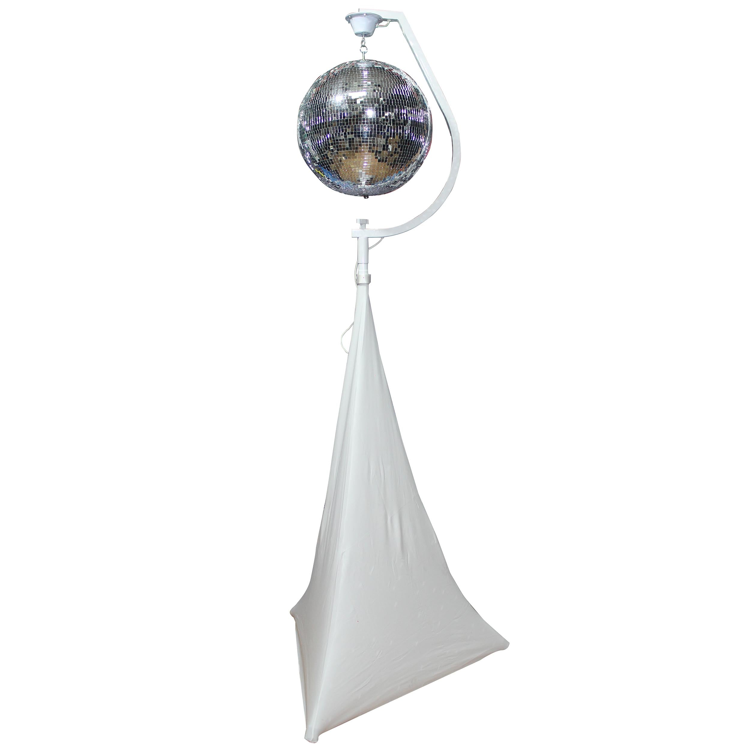 ProX X-MB20STAND White 20 Mirror Ball Hook