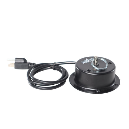ProX X-MBM1 3 RPM Powered Rotating Disco Mirror Ball Motor with Ring – Supports 4-16 Mirror balls