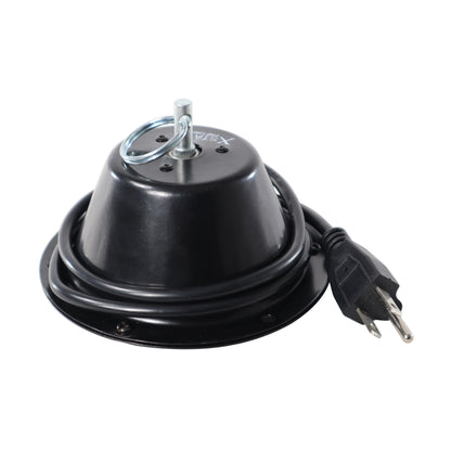 ProX X-MBM2 2 RPM Powered Rotating Disco Mirror Ball Motor with Ring Supports 16-24