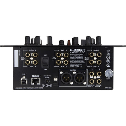 Allen & Heath XONE:23C 4 Channel Professional DJ Mixer w/ Internal Sound Card