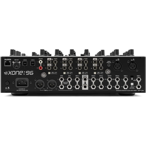 Allen & Heath XONE:96 Professional Dual USB Soundcard 6-Channel Analog DJ Mixer
