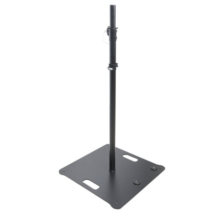 ProX X-POLARISBLX2 Portable Speaker and Lighting Dual Stand Kit with Base Plate and Carry Bags (Black)