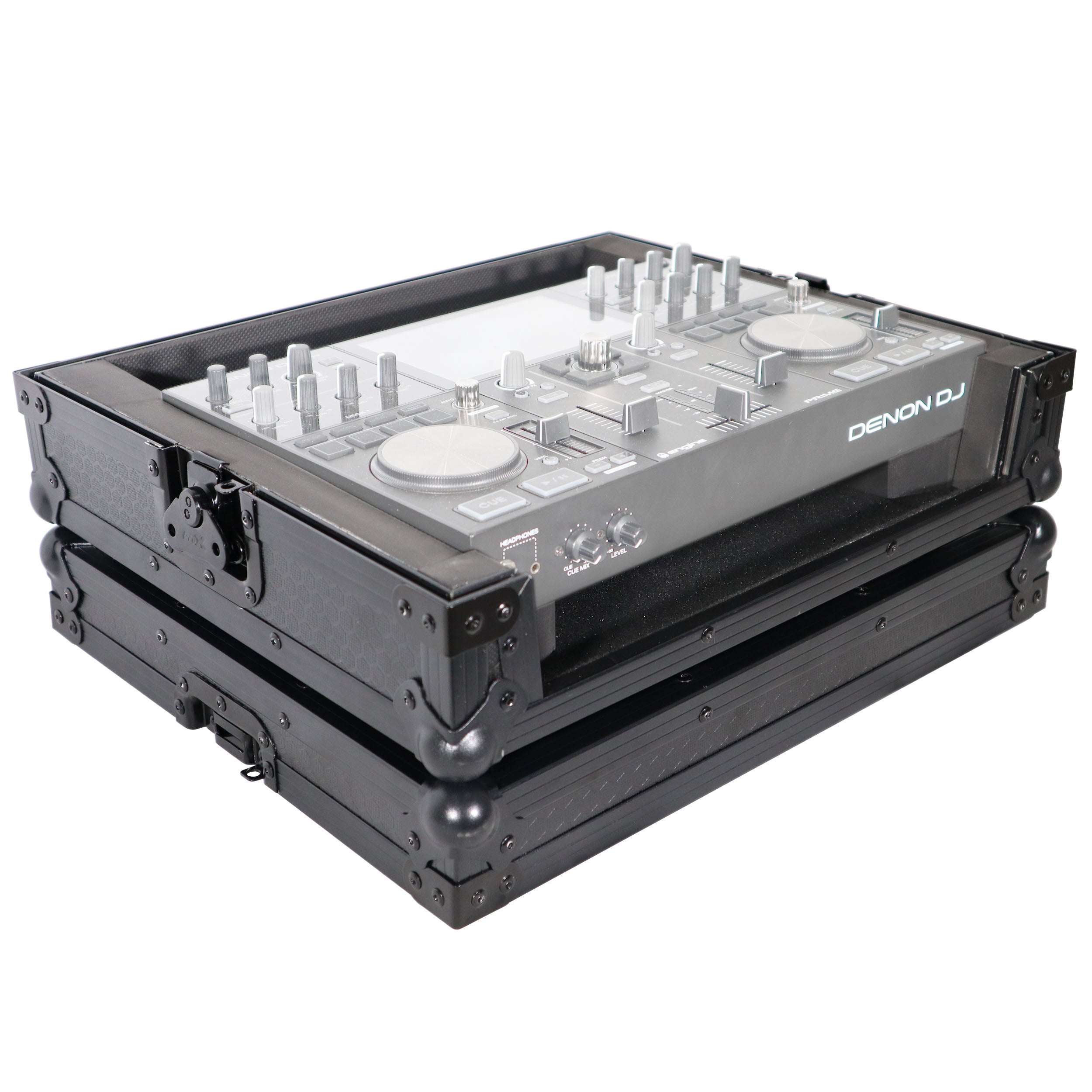 ProX X-PRIMEGO BL Flight Case for Denon Prime Go DJ Controller Black on Black