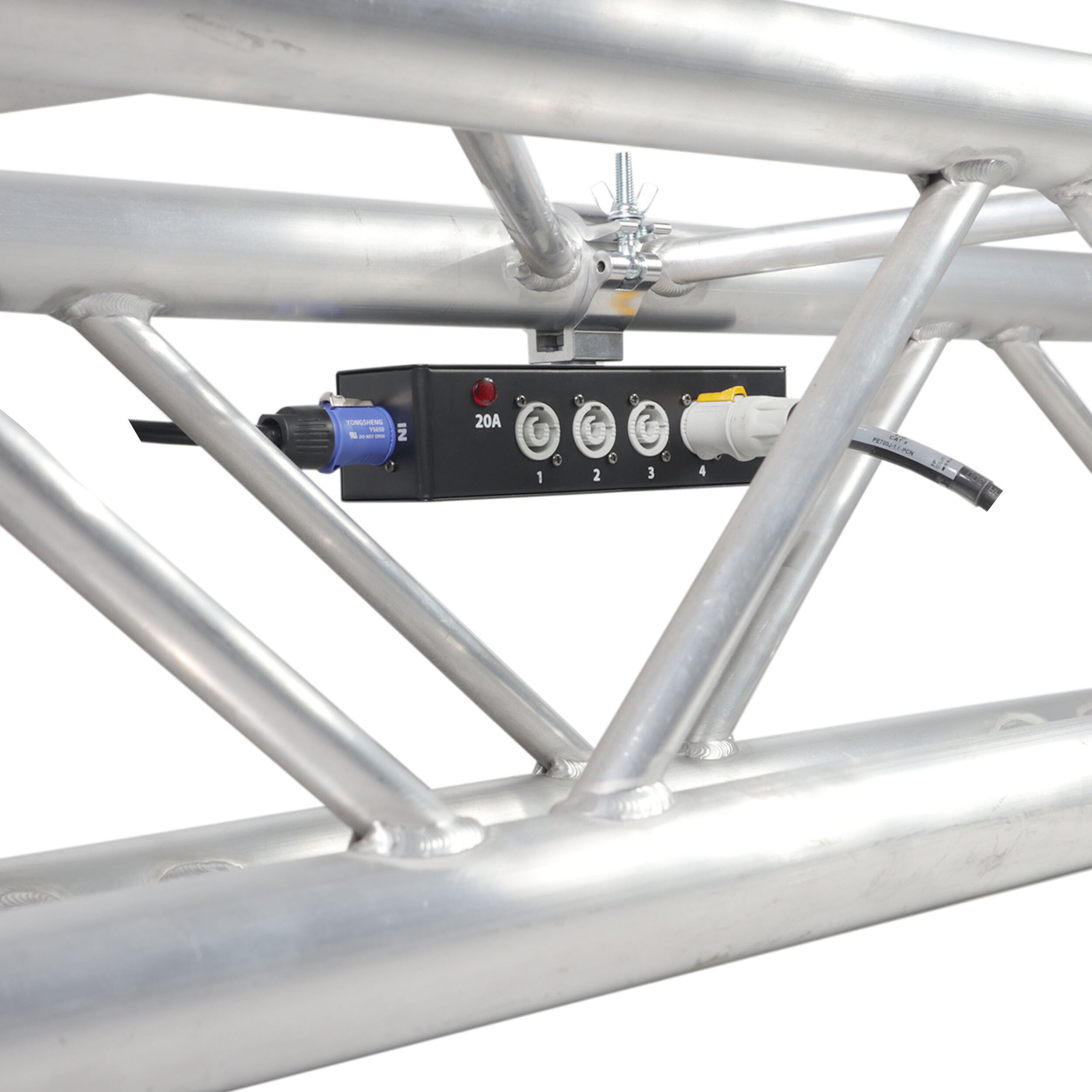 ProX X-PWC X 4BOX Power Center Four-way Splitter