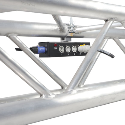 ProX X-PWC X 4BOX Power Center Four-way Splitter
