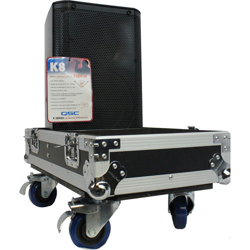 ProX X-QSC-K8 ATA Dual Speaker Flight Case for 2x QSC K8 Subwoofer Speakers