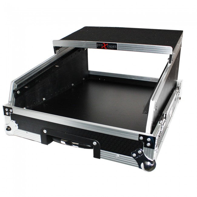 ProX 19 Mixer Case w 14U Top Mount for 16 Channel Mixer