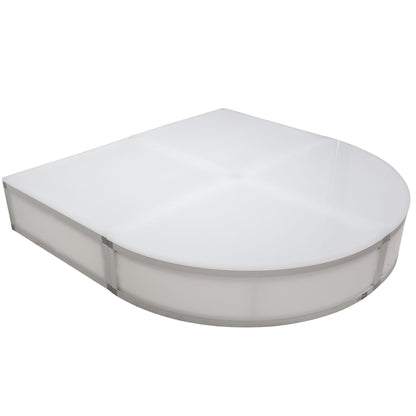ProX XSA-2X28QR 2 Foot by 2 Foot Quarter Round Acrylic Stage