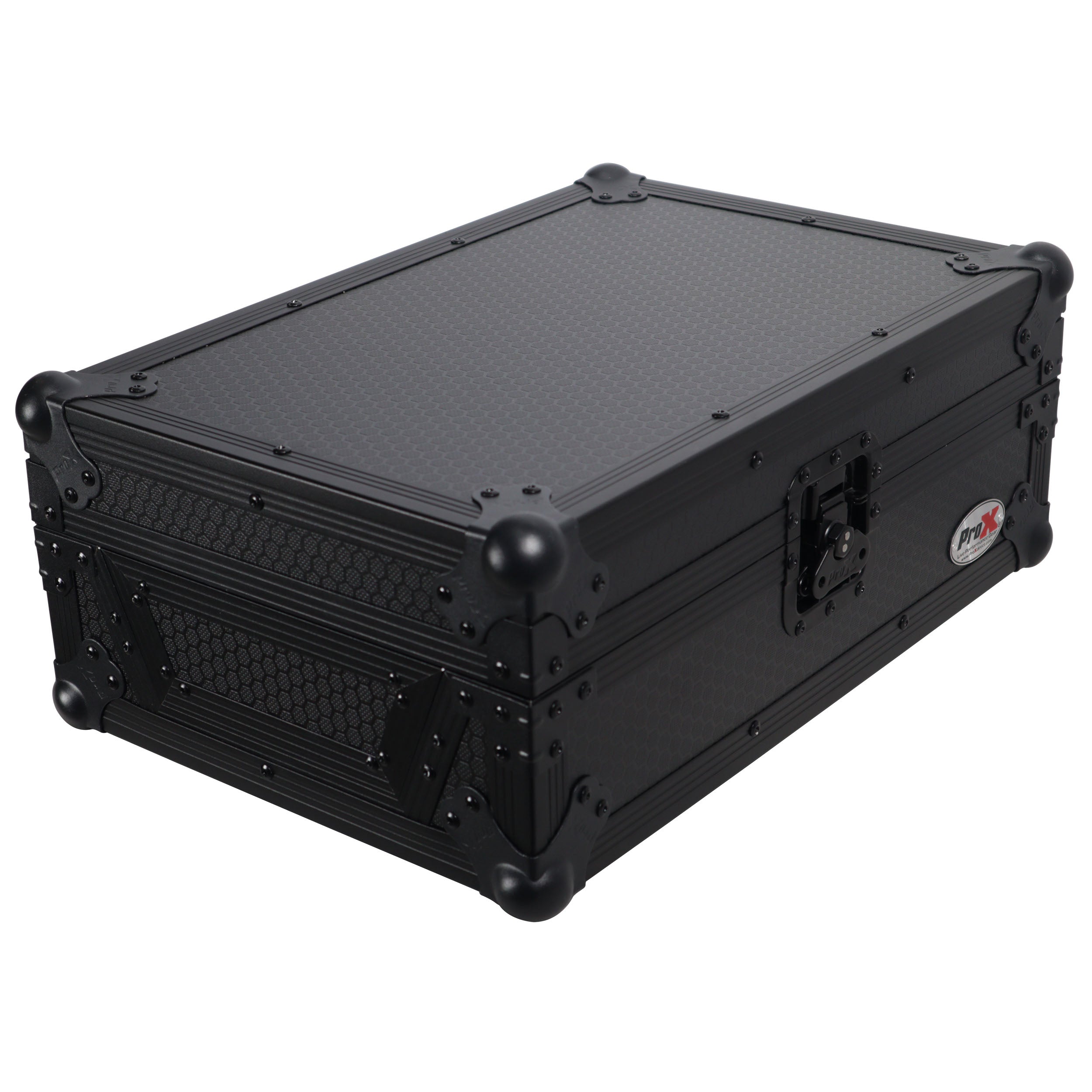 ProX XS-CDBL Flight Case for Large Format CD-Media Player Black on Black