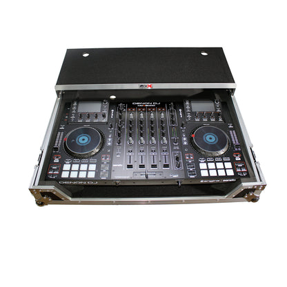 ProX XS-MCX8000WLT Flight Case for Denon MCX8000 with Wheels and Laptop Shelf