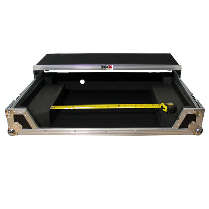 ProX XS-MCX8000WLT Flight Case for Denon MCX8000 with Wheels and Laptop Shelf