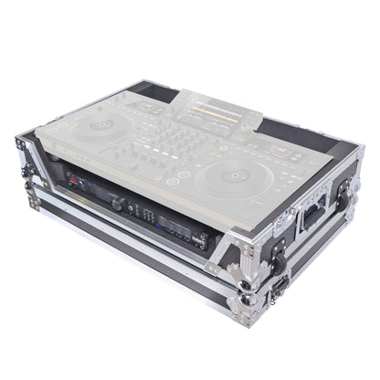 ProX ATA Flight Style Road Case For Pioneer Opus Quad DJ Controller with 1U Rack Space and Wheels
