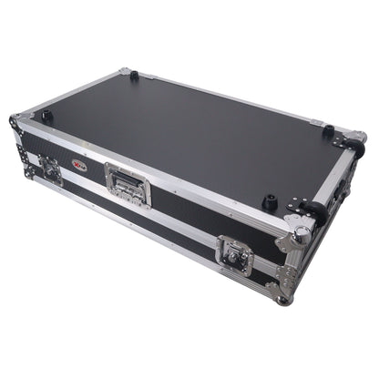 ProX ATA Flight Style Road Case For Pioneer Opus Quad DJ Controller with 1U Rack Space and Wheels