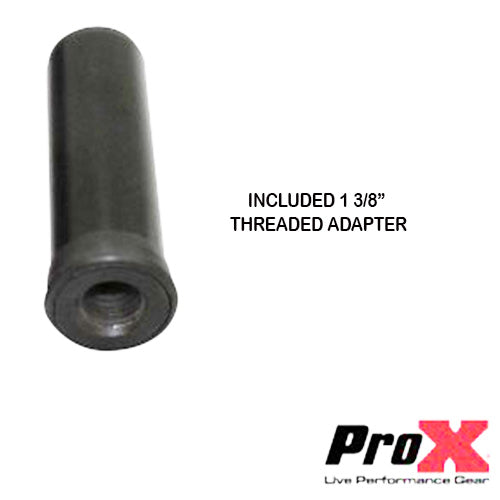 ProX X-SPAM20X2PKG Set of 2 Deluxe Speaker/Subwoofer Threaded Pole Mounts