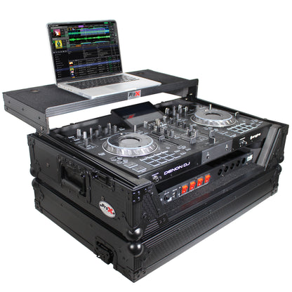 ProX XS-PRIME2 LTBL Flight Case for Denon Prime 2 Controller Black on Black
