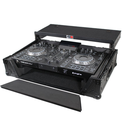ProX XS-PRIME2 LTBL Flight Case for Denon Prime 2 Controller Black on Black