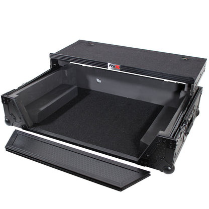 ProX XS-PRIME2 LTBL Flight Case for Denon Prime 2 Controller Black on Black