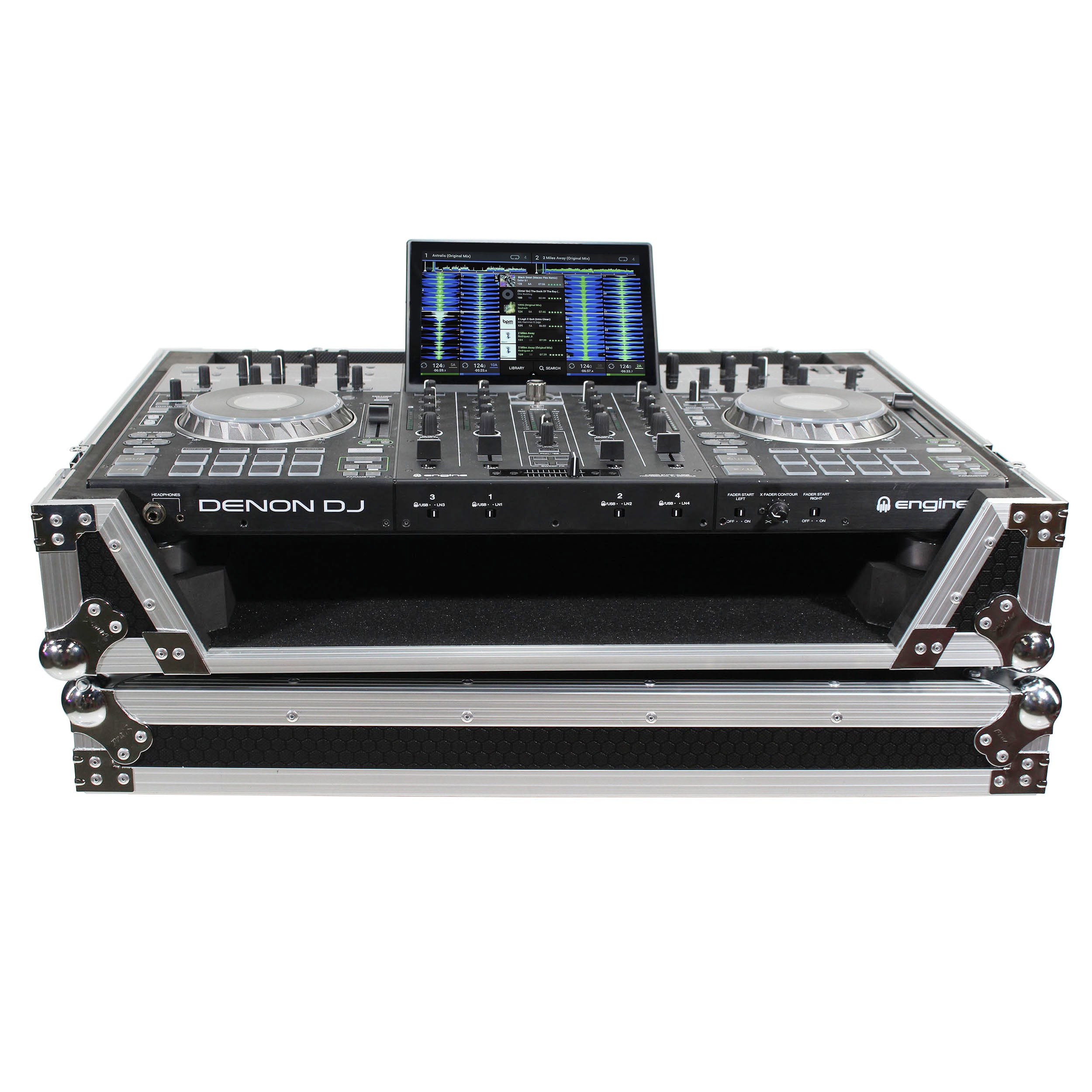 ProX XS-PRIME4 W FLight Case for Denon Prime 4 DJ Controller