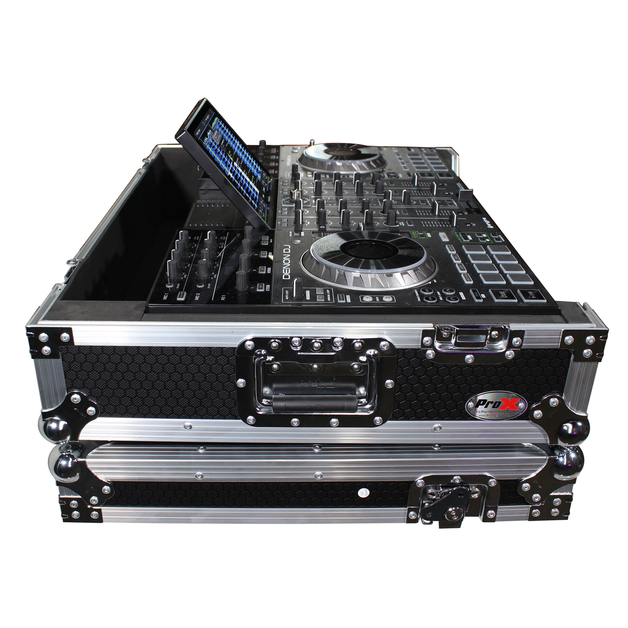 ProX XS-PRIME4 W FLight Case for Denon Prime 4 DJ Controller