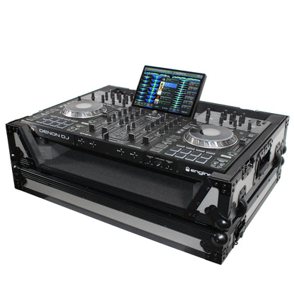 ProX XS-PRIME4 WGB Flight Case for Denon Prime 4 DJ Controller Black on Gray