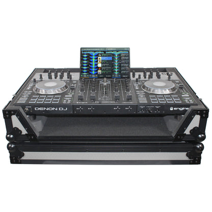 ProX XS-PRIME4 WGB Flight Case for Denon Prime 4 DJ Controller Black on Gray