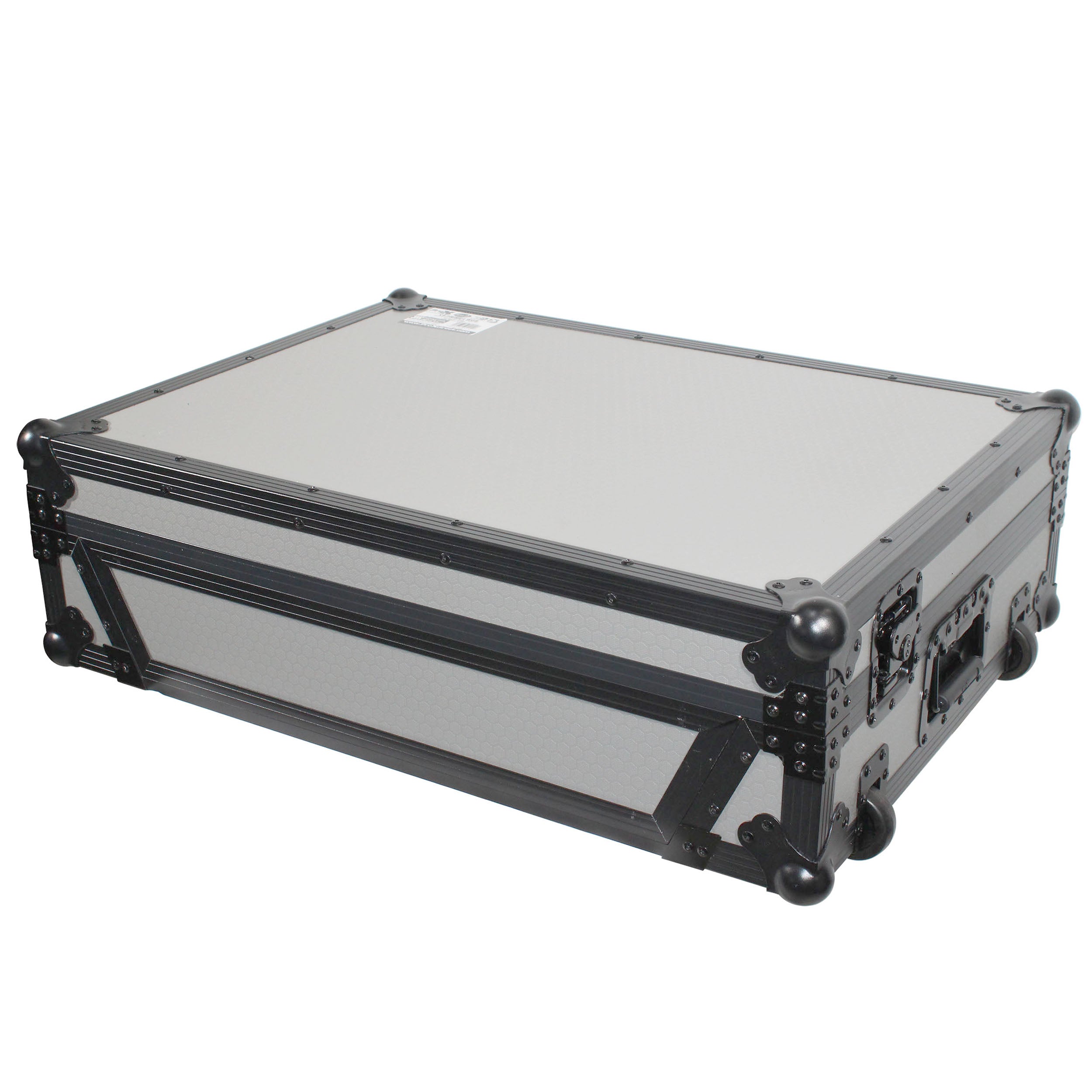 ProX XS-PRIME4 WGB Flight Case for Denon Prime 4 DJ Controller Black on Gray