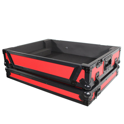 ProX XS-PRIME4 WRB Flight Case for Denon Prime 4 Black on Red