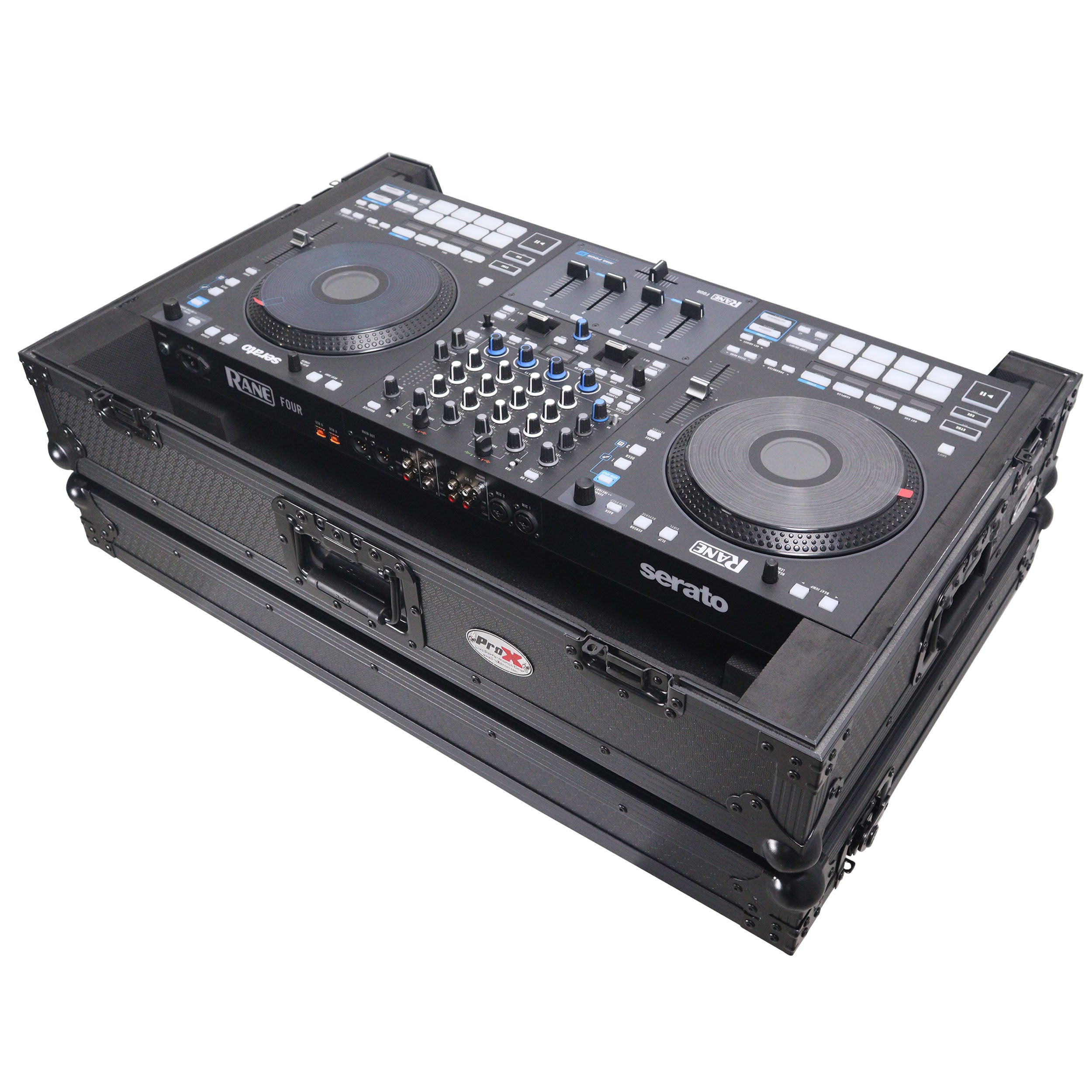 ProX XS-RANEFOUR Flight Style Road Case for RANE Four Controller (Black)