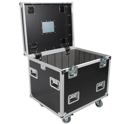 ProX XS-UTL243030W ATA Utility Flight Storage Case with Dividers Tray and 4 in Casters