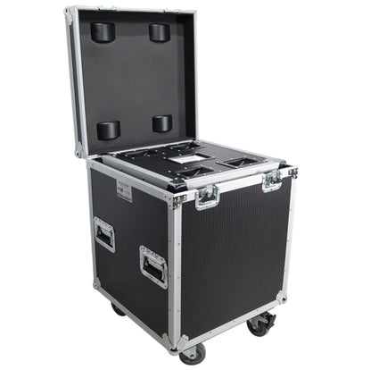 ProX XS-UTL493PKG Package of 3 Utility ATA Flight Travel Storage Road Case – Includes 1-Large 1-Medium 1-Small Size with 4 Casters