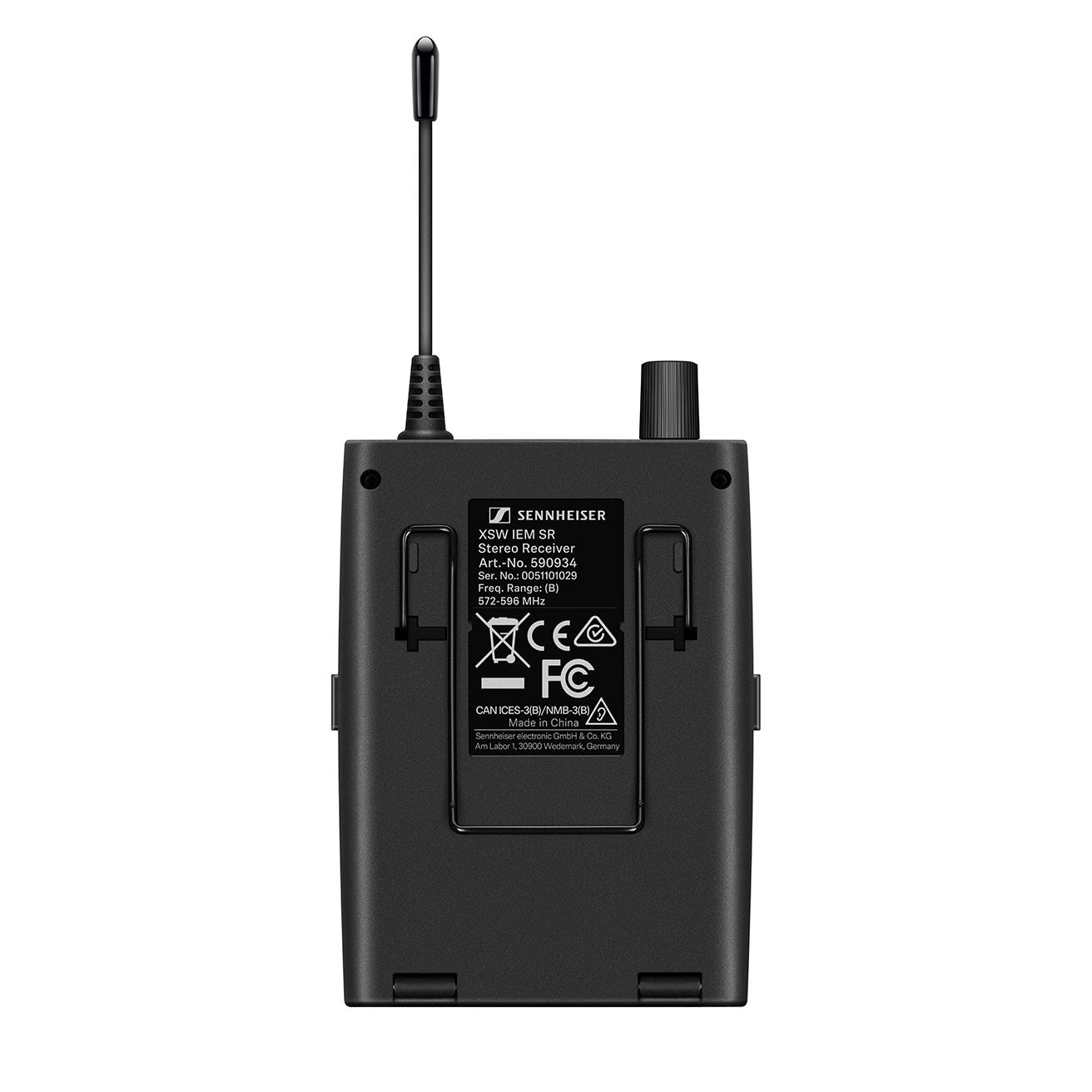 Sennheiser XSW IEM SET In-Ear Wireless Monitoring Systems (B: 572 - 596 MHz)