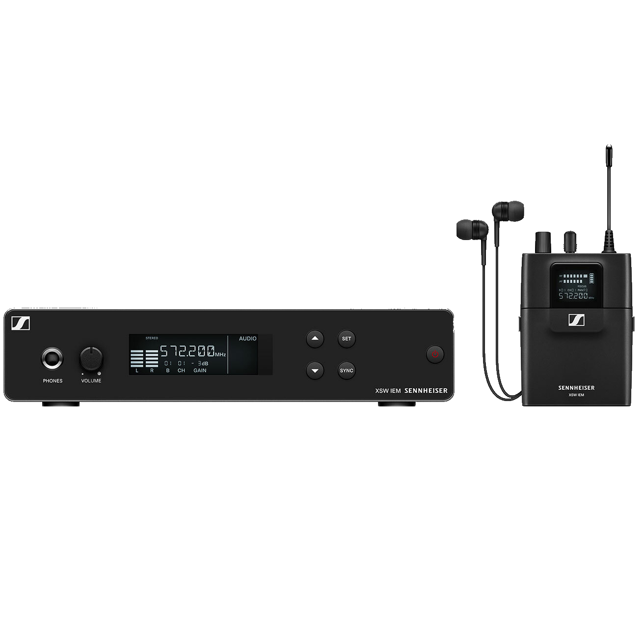 Sennheiser XSW IEM SET In-Ear Wireless Monitoring System (A: 476 to 500 MHz)