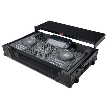ProX XS-XDJRX3 WLTBL Flight Case for Pioneer XDJ-RX3 DJ Controller Black on Black