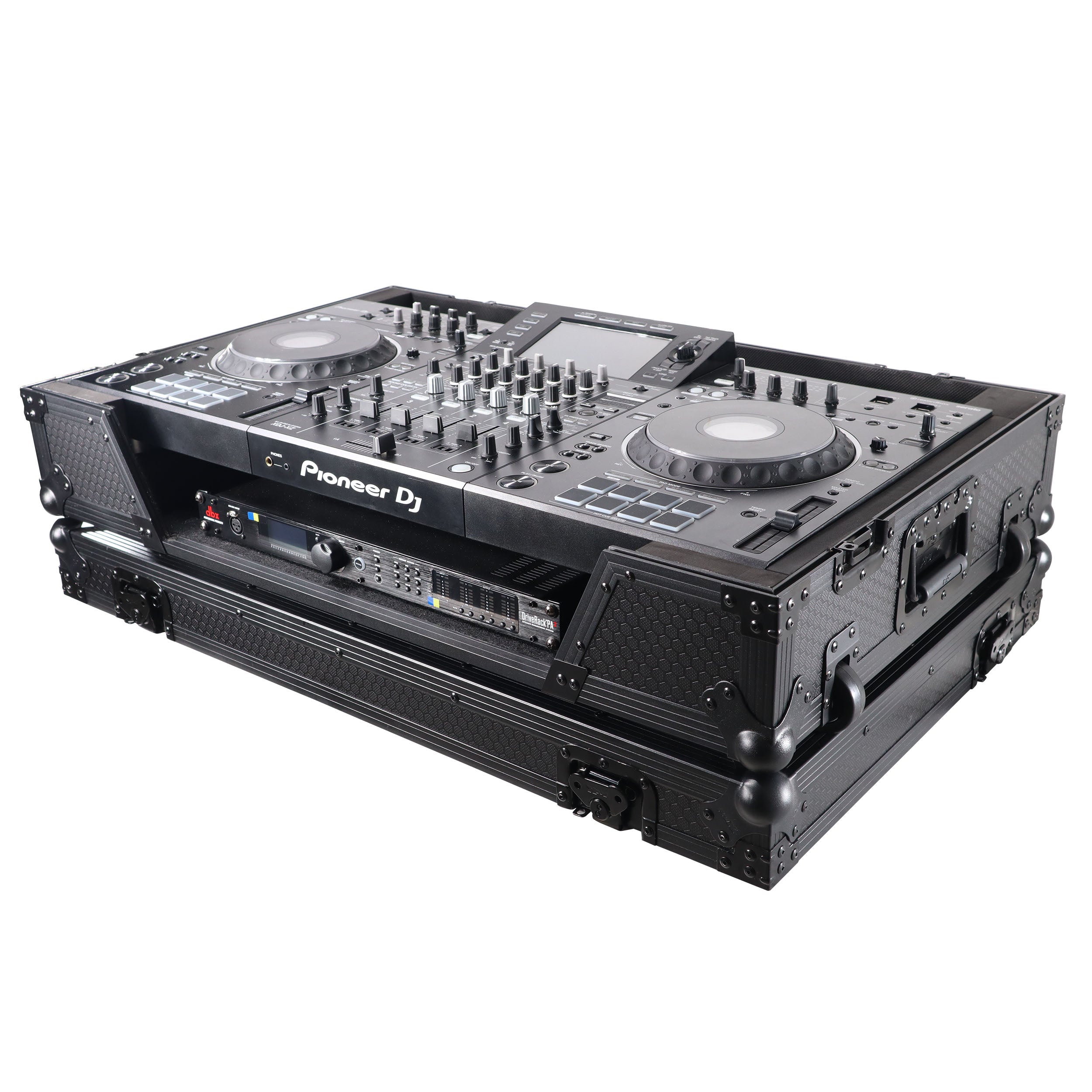 Pioneer XDJ-RX ケース付き ProX XS-XDJXZWBL Flight Case for Pioneer DJ XDJ-XZ with 1U Rack