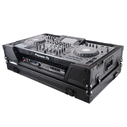 ProX XS-XDJXZWBL Flight Case for Pioneer DJ XDJ-XZ with 1U Rack Space and Wheels