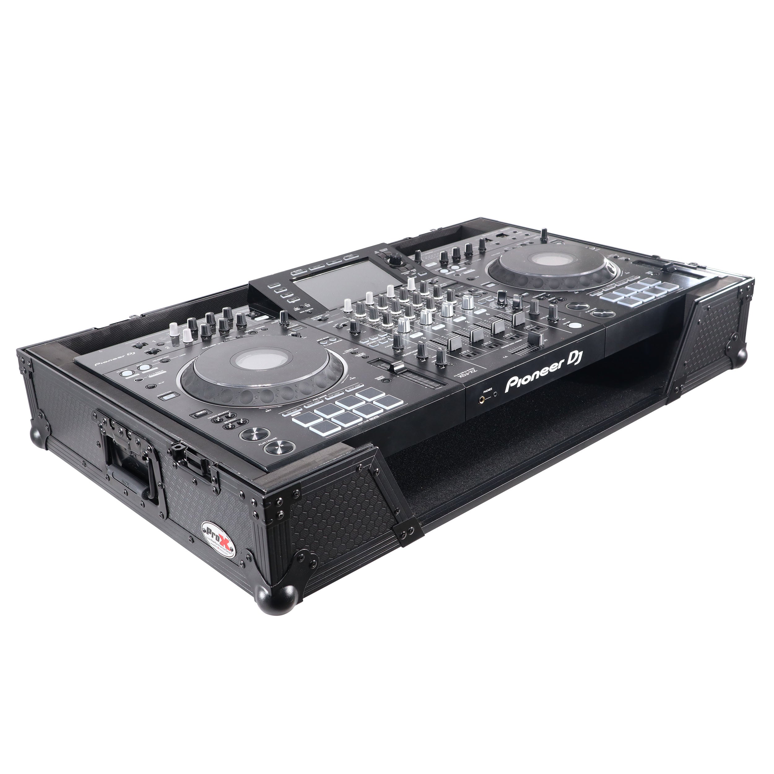 ProX XS-XDJXZWBL Flight Case for Pioneer DJ XDJ-XZ with 1U Rack