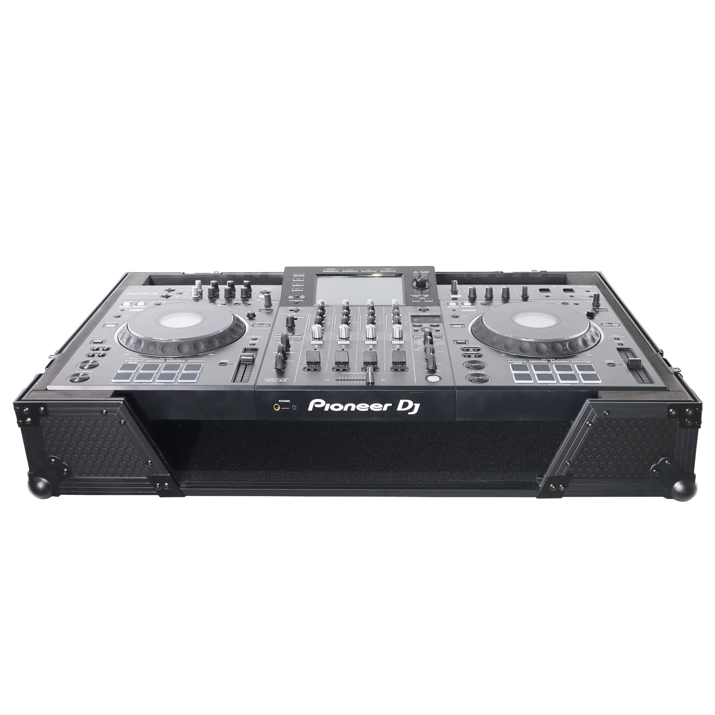 ProX XS-XDJXZWBL Flight Case for Pioneer DJ XDJ-XZ with 1U Rack Space and Wheels