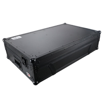ProX XS-XDJXZ-WBL XDJ-XZ Flight Case w/ Wheels & 1U Rack Black/Black