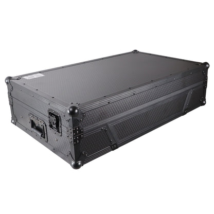 ProX XS-XDJXZ-WLTBL XDJ-XZ Flight Case w/ Wheels, Laptop Shelf & 1U Rack Black/Black