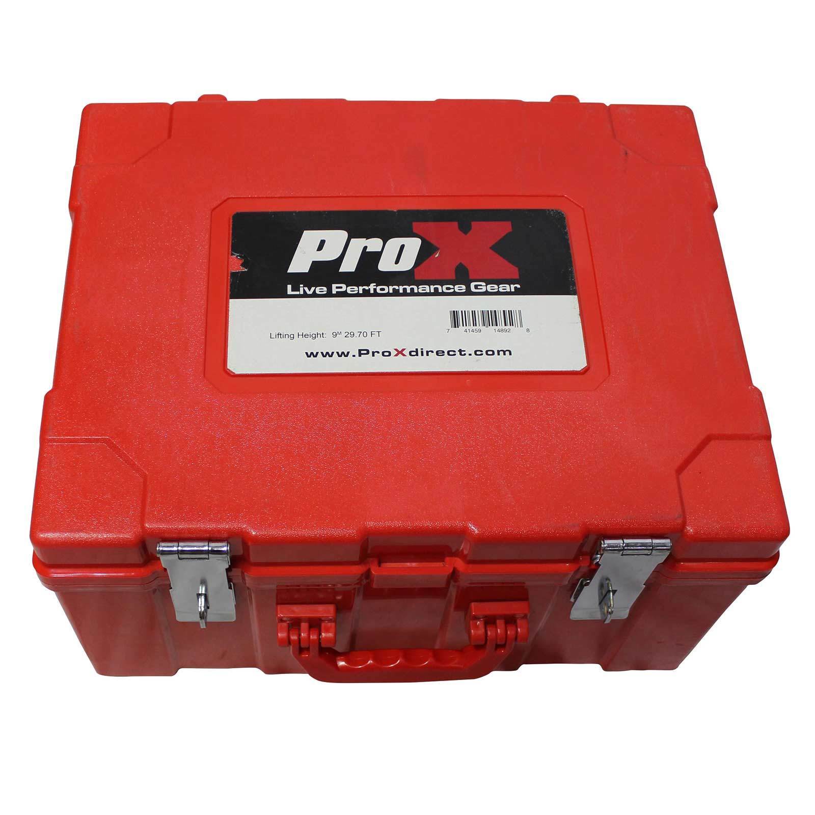 ProX XT-MCH1TX2-30FT Set of 2 1 ton Manual Chain Hoists w 30' Chains & Case