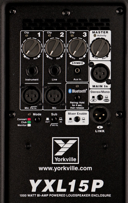 Yorkville YXL15P YXL 15” Powered Loudspeaker
