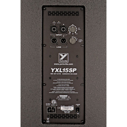 Yorkville Sound YXL 15SP 15 Powered Subwoofer with Bluetooth Control