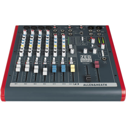 Allen & Heath ZED60-10FX Small Format Live Mixer with Stereo Interface