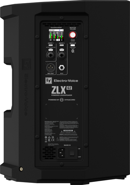 Electro-Voice ZLX-8P-G2 8 2-Way 1000W Powered Loudspeaker with Bluetooth (Black)