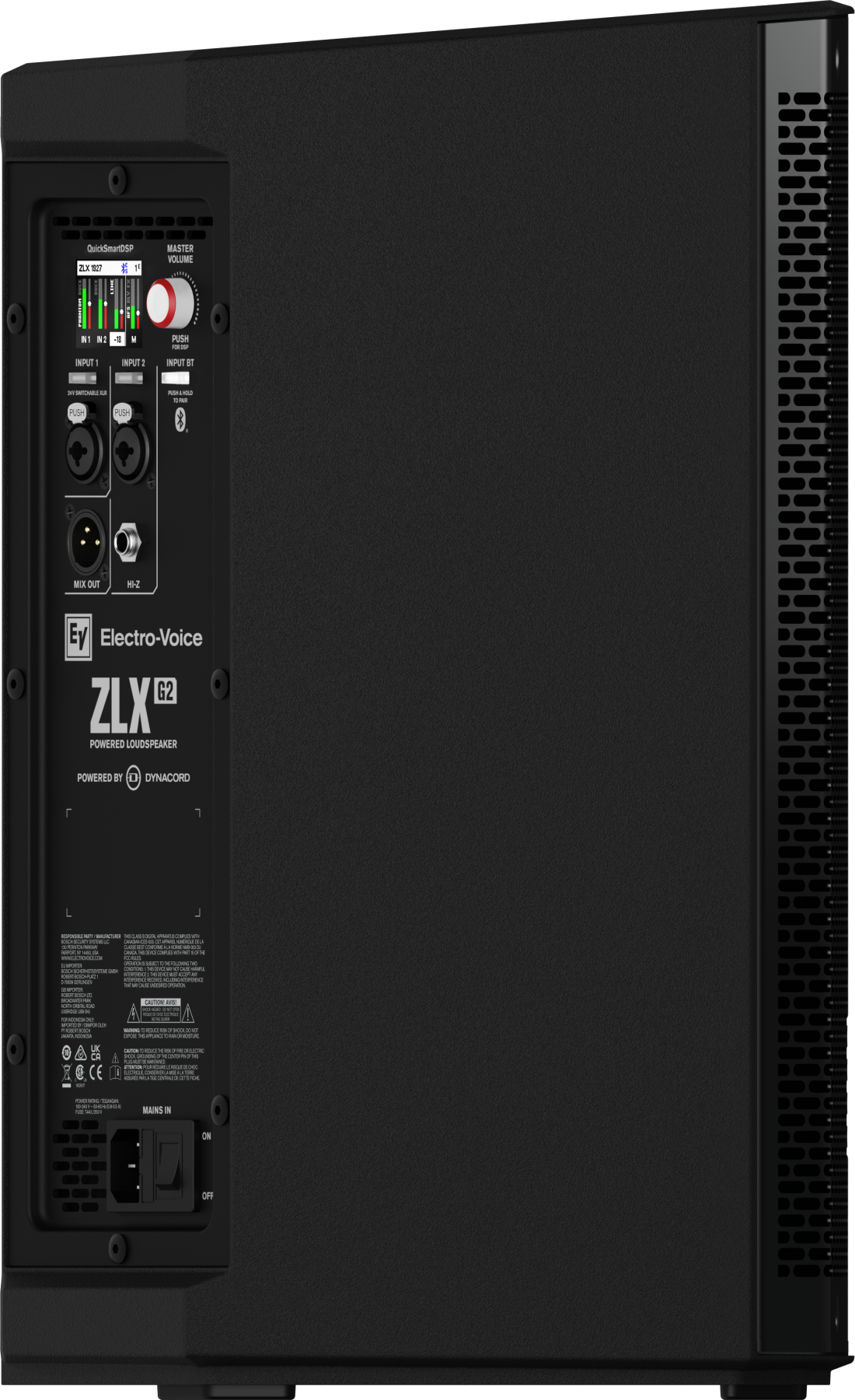 Electro-Voice ZLX-8P-G2 8 2-Way 1000W Powered Loudspeaker with Bluetooth (Black)