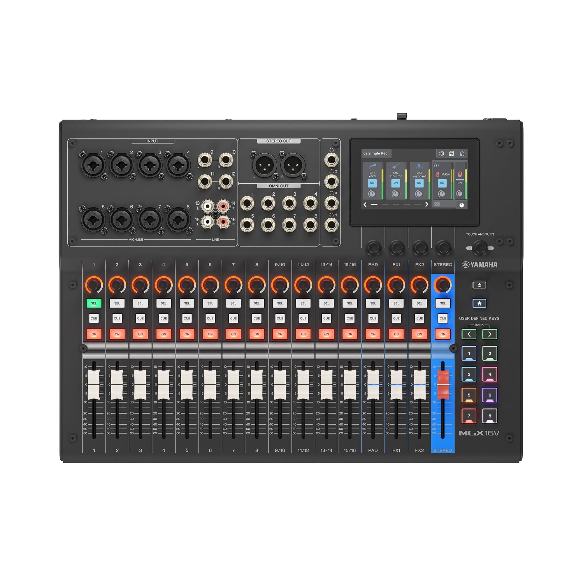 Yamaha MGX16V-B