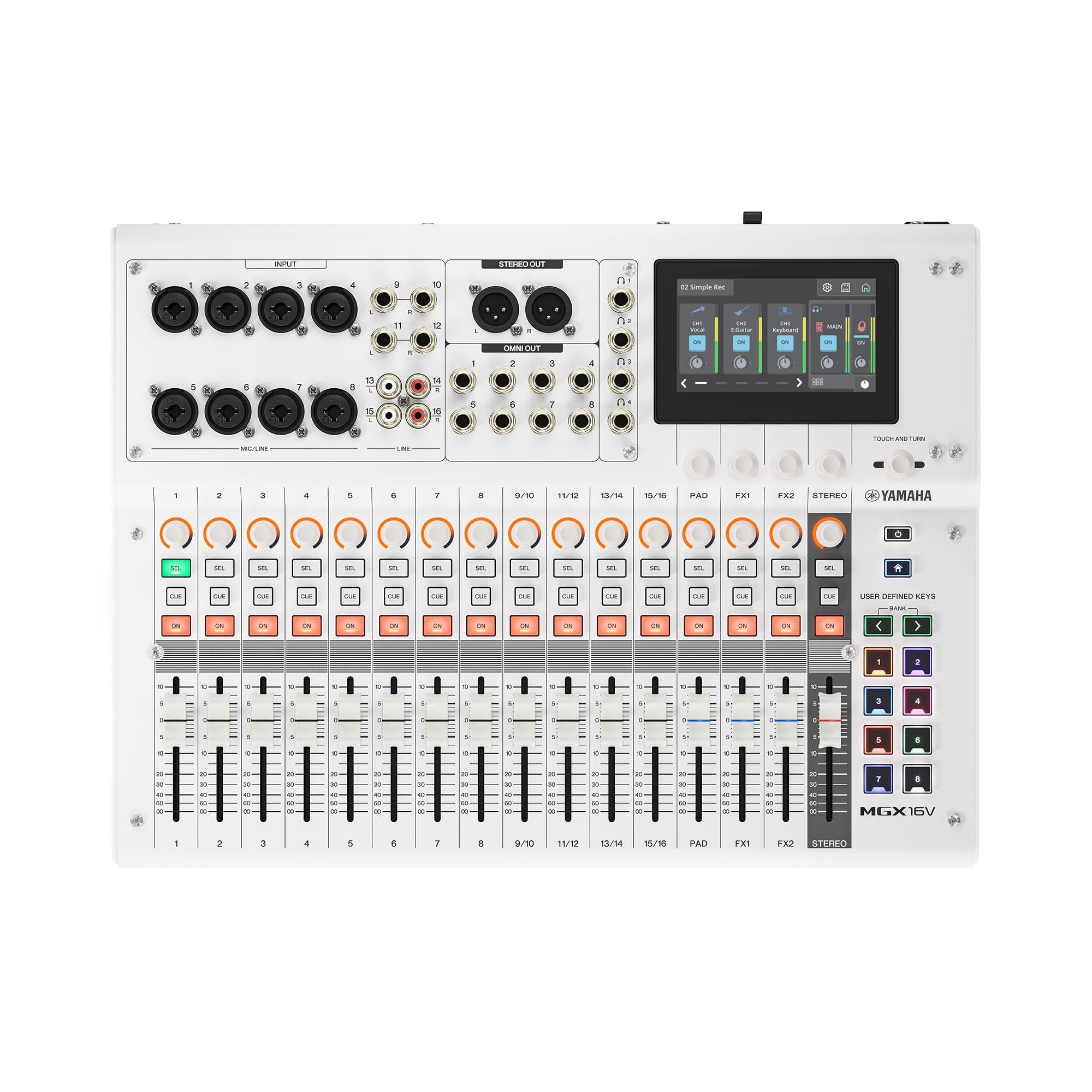 Yamaha MGX16V-W