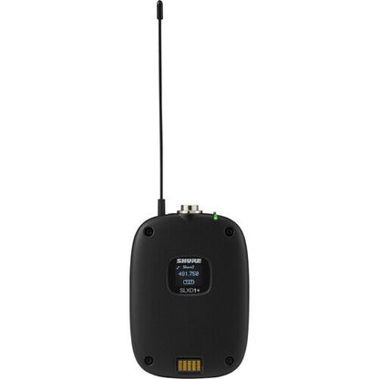 Shure SLXD14+-G57 Digital 1-Channel Wireless Microphone System (G57: 470-608 MHz )